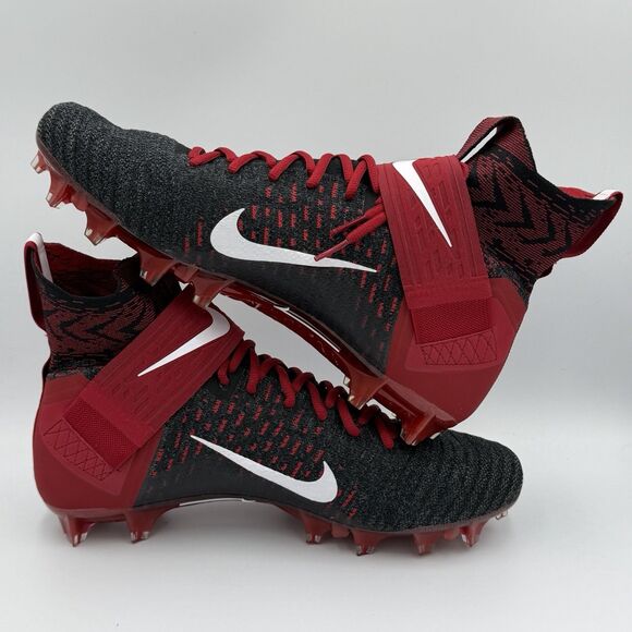 Nike Alpha Menace Elite 2 Flyknit Men Football Cleats Red BV2077-003 NEW Size 11 main image 6